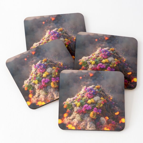 Item preview, Flower Volcano 7 designed and sold by AiBroughtToLife.
