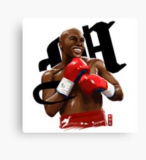 Smile Floyd Mayweather Canvas Print