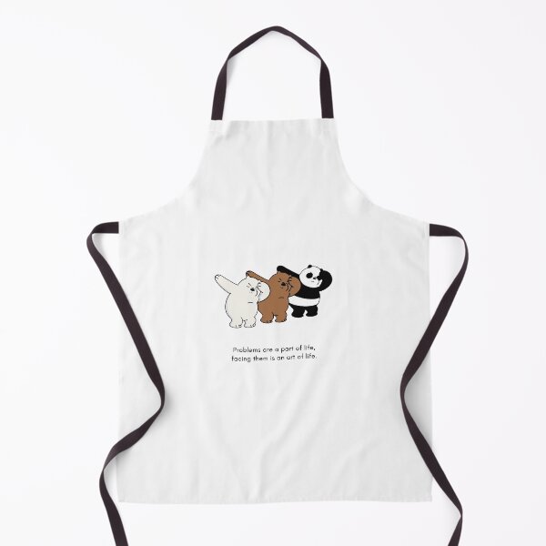 Item preview, funny panda problems are a part of life facing them is an art of life gift for friend motivation designed and sold by noha alzohbi.