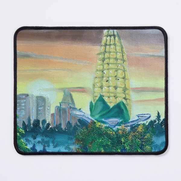 Item preview, Med City Skyline designed and sold by JStanStudio.