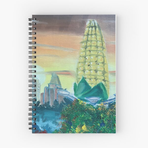 Item preview, Horizonte de la ciudad de Med designed and sold by JStanStudio.
