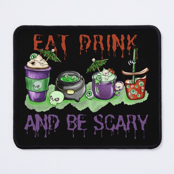 Item preview, Eat drink and be scary,Spooky halloween design designed and sold by reka88.