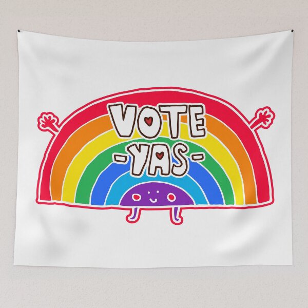 Item preview, vote yas designed and sold by littleredcheeks.