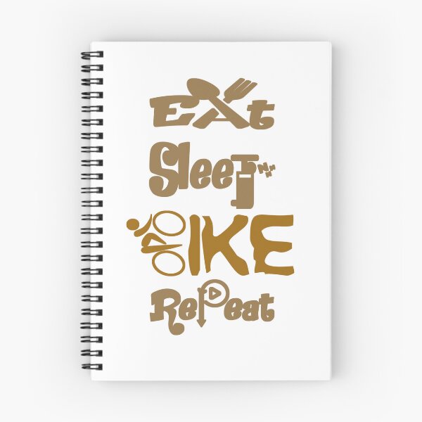 Item preview, Eat sleep bike repeat, designed and sold by Chakilogy.