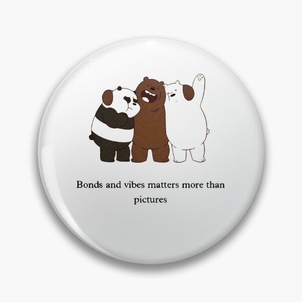 Item preview, funny panda bonds and vibes matters more than pictures gift for friend motivation designed and sold by noha alzohbi.