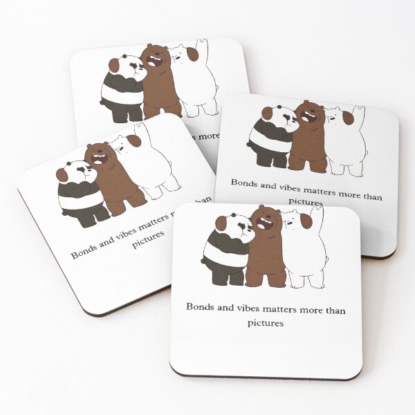 Item preview, funny panda bonds and vibes matters more than pictures gift for friend motivation designed and sold by noha alzohbi.