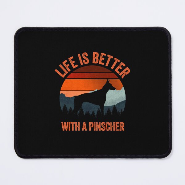 Item preview, Life Is Better With A Doberman Pinscher Vintage Dog Gift  designed and sold by Guarddogdrive.