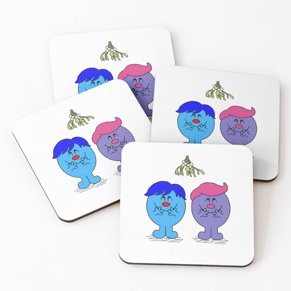 Item preview, Mr and Mr Under Christmas Mistletoe designed and sold by Scat the cat.