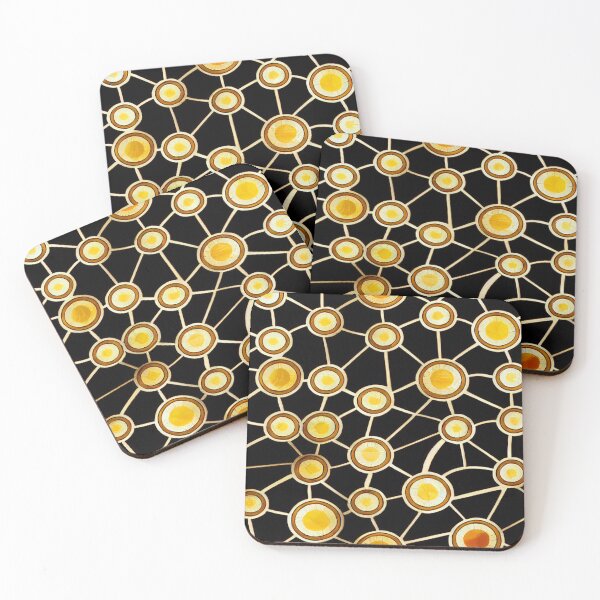 Item preview, Abstract, art deco style circles and lines designed and sold by fairway3games.
