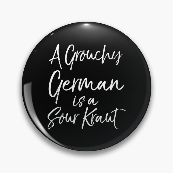 Artikelvorschau, Ein mürrischer Deutscher ist ein saures Kraut Lustiges Oktoberfest entworfen und verkauft von Nepaz-Designs.