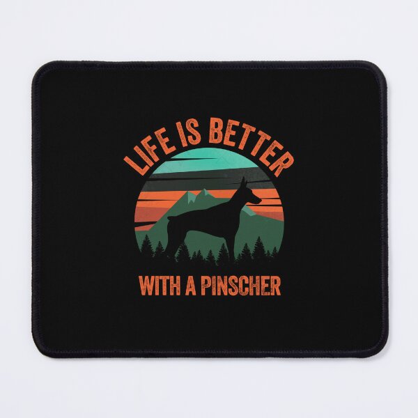 Item preview, Life Is Better With A Doberman Pinscher Vintage Dog Gift  designed and sold by Guarddogdrive.