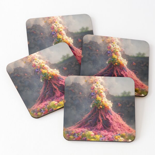 Item preview, Flower Volcano 9 designed and sold by AiBroughtToLife.