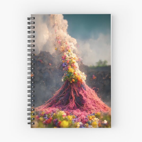 Item preview, Flower Volcano 9 designed and sold by AiBroughtToLife.