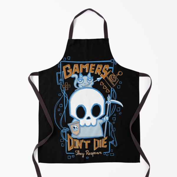 Item preview, Gamers Don’t Die - They Respawn designed and sold by chaplo.