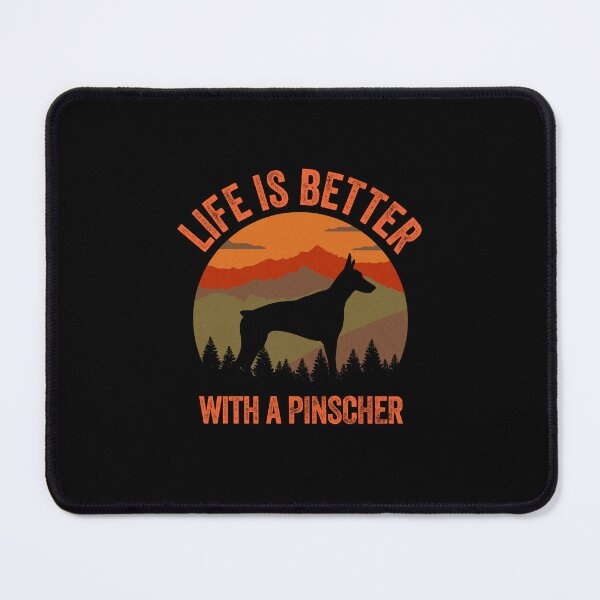 Item preview, Life Is Better With A Doberman Pinscher Vintage Country Dog Gift  designed and sold by Guarddogdrive.
