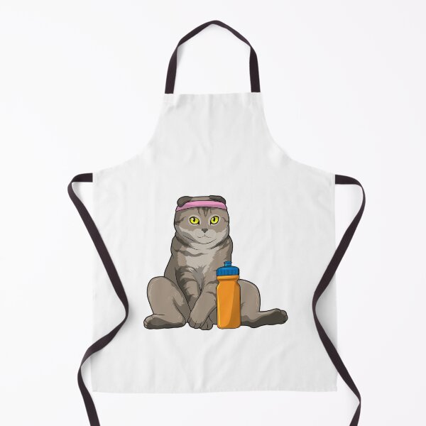 Item preview, Cat Fitness Drinking mug designed and sold by Snabdesign84.