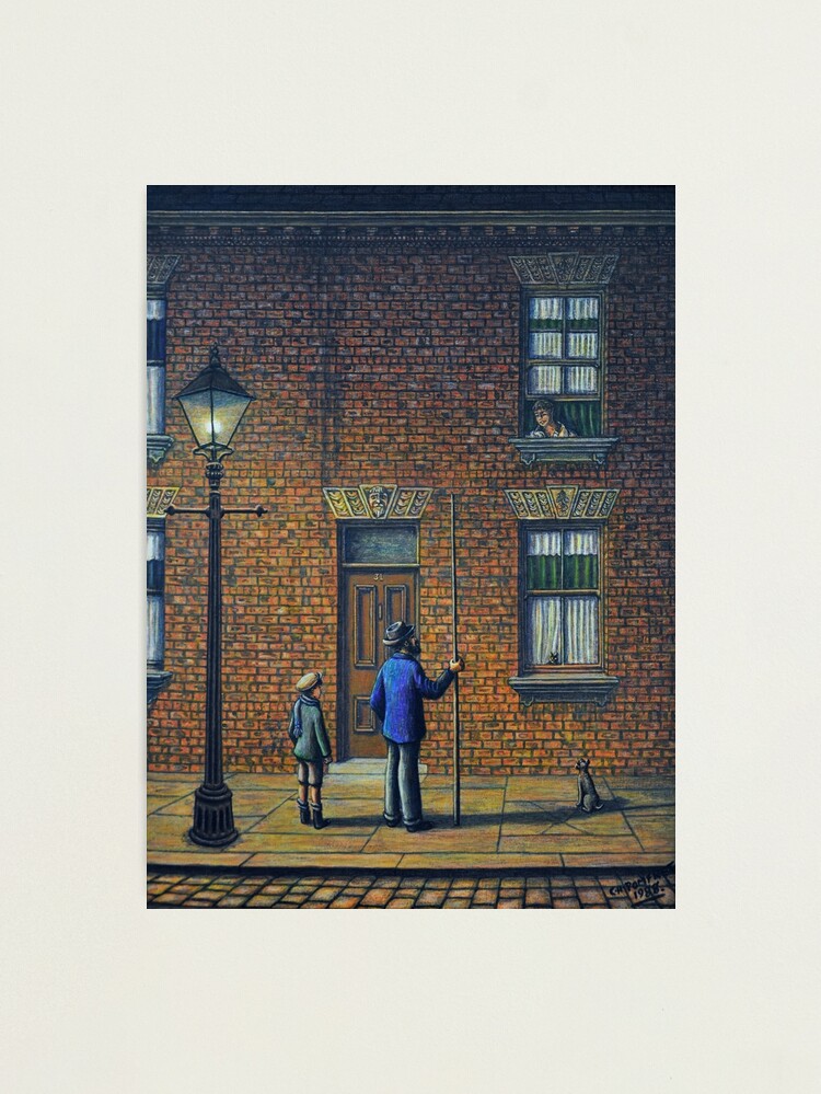 Alternate view of  “The Knocker up” by Clarice H Pomfret Photographic Print