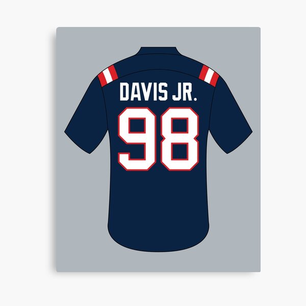 Carl Davis Jr jersey with number 98 Poster for Sale by Justtrendytees