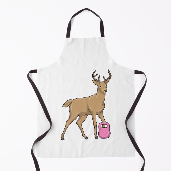 Item preview, Deer Bodybuilder Dumbbell Bodybuilding designed and sold by Snabdesign84.
