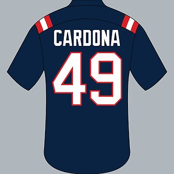 Joe Cardona jersey with number 49 Sticker for Sale by Justtrendytees