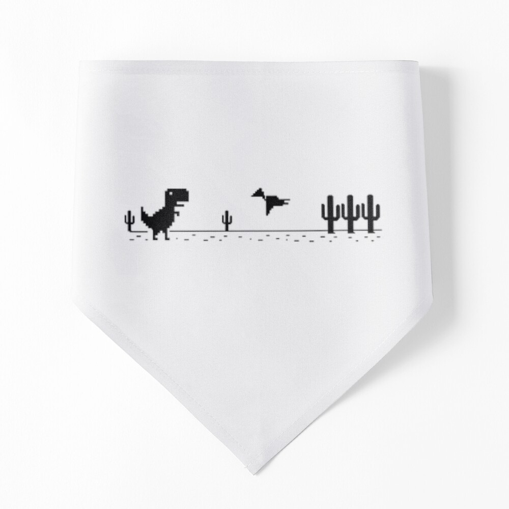 Chrome Dino – Offline T-Rex' Bandana