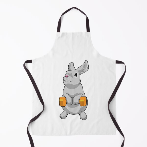 Item preview, Rabbit Bodybuilder Dumbbell Bodybuilding designed and sold by Snabdesign84.