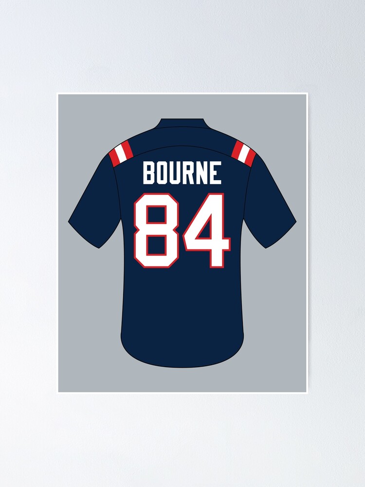 Kendrick Bourne jersey with number 84' Poster for Sale by Justtrendytees