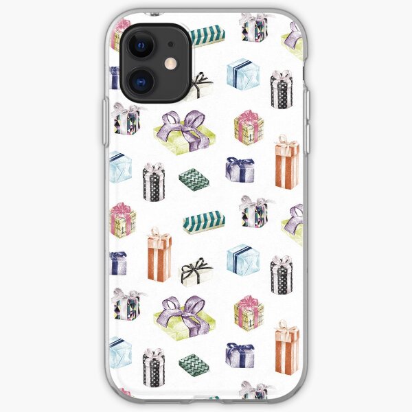 Colour Birthday Pattern by Chrissy Curtin iPhone Soft Case