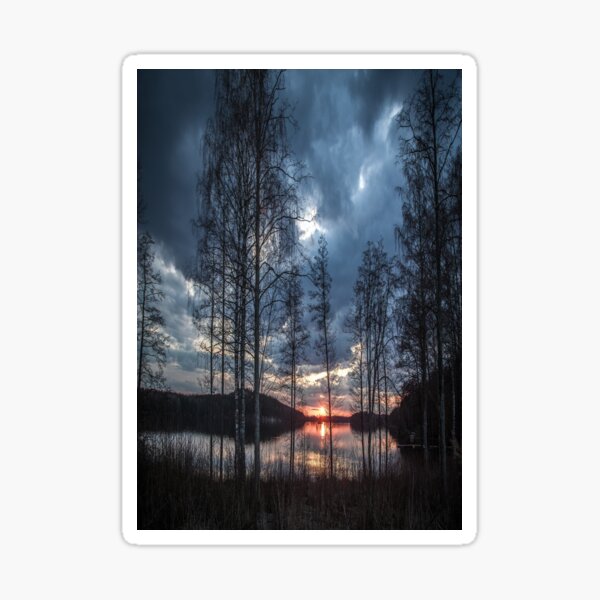 " Burning The Midnight Oil" Sticker for Sale by MckinleyArt | Redbubble