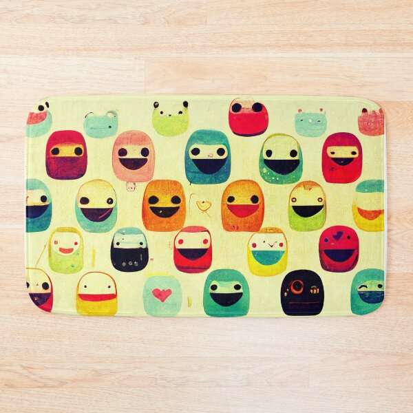 Item preview, Character emojis and emoticons - Created by Artificial Intelligence designed and sold by Created-by-AI.