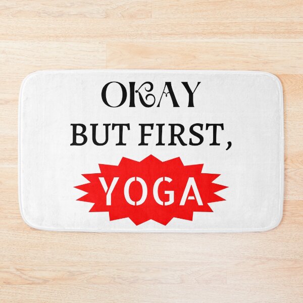 Item preview, okay but first yoga cartoon, okay but first yoga, yoga tank, yoga tank top, yoga muscle tank, yoga top, yoga gifts, yoga, but first, yoga design illustration, Yoga Lover, Meditation, Yoga Class designed and sold by Trucker10.