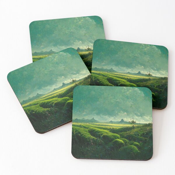 Item preview, Green land  designed and sold by shokA Design.
