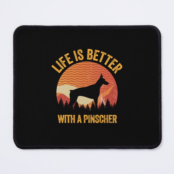 Item preview, Life Is Better With A Doberman Pinscher Vintage Distressed Dog Gift  designed and sold by Guarddogdrive.