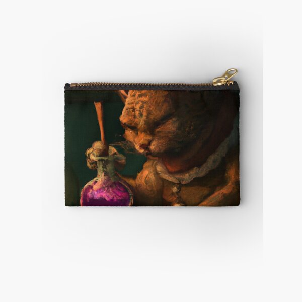 Item preview, Pieter the Cat, perfecting a potion (Baroque) designed and sold by thecatandkettle.