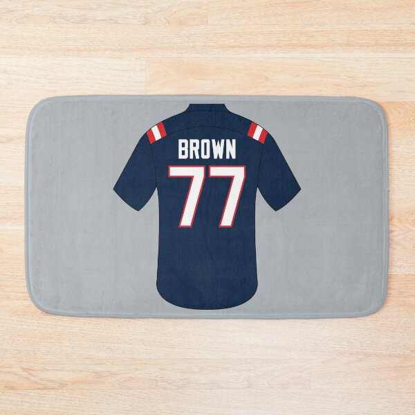 Item preview, Trent Brown jersey with number 77 designed and sold by Justtrendytees.