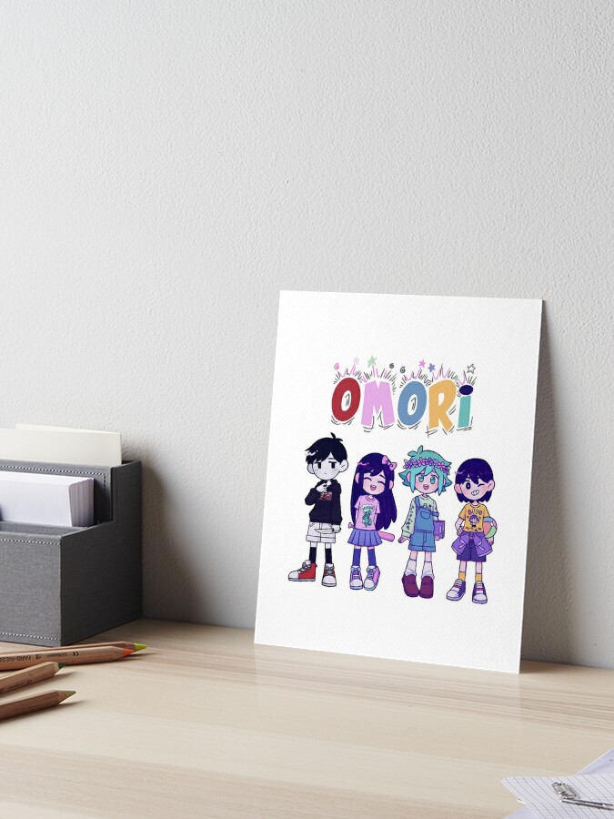 KAWAII OMORI FRIENDS AND FAMILY Art Board Print for Sale by PERONA-ENNA