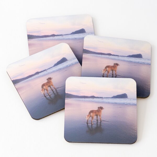 Item preview, Dog at the Beach designed and sold by KayArtandPencil.