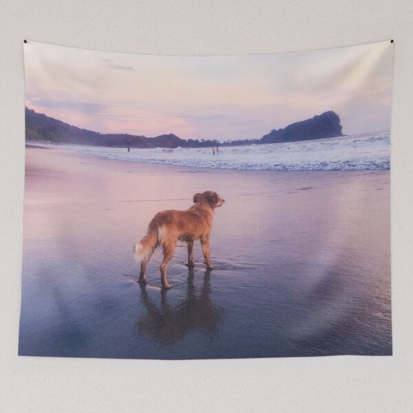 Item preview, Dog at the Beach designed and sold by KayArtandPencil.
