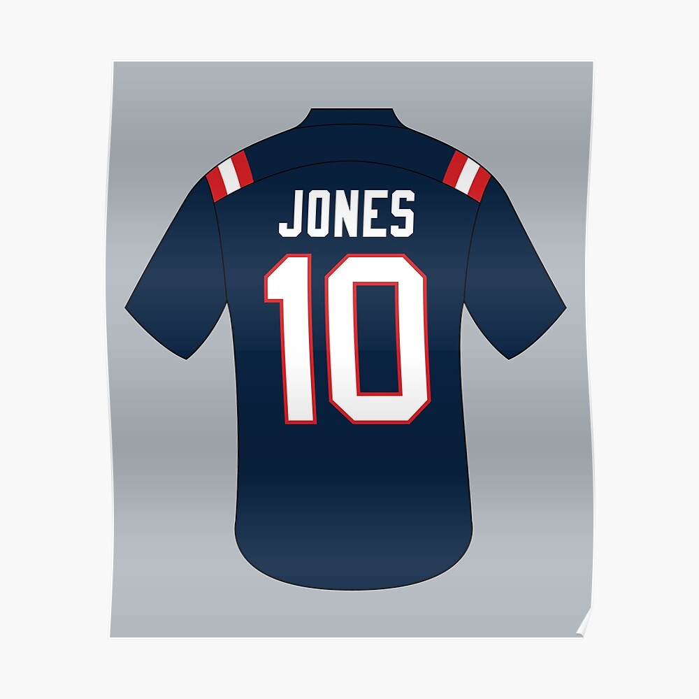 white mac jones patriots jersey