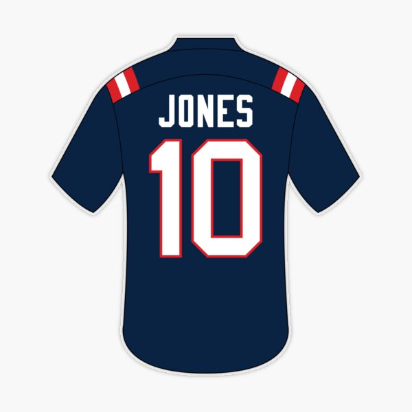 Mac Jones jersey with number 10' Sticker for Sale by Justtrendytees