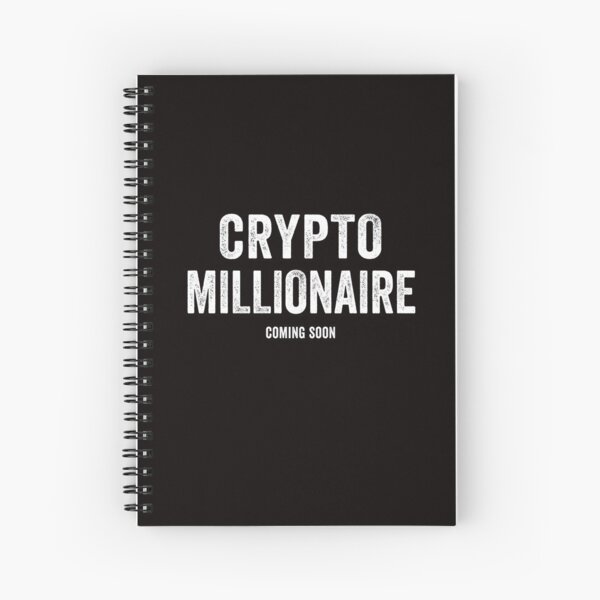 Crypto Millionaire Spiral Notebook