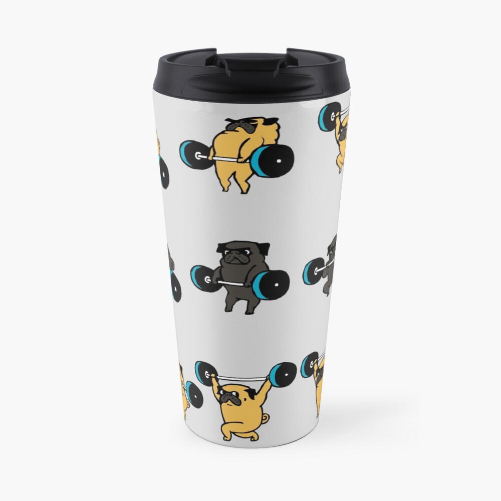 OLYMPIC LIFTING PUGS Travel Mug