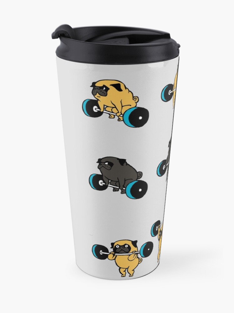 Alternate view of OLYMPIC LIFTING PUGS Travel Mug