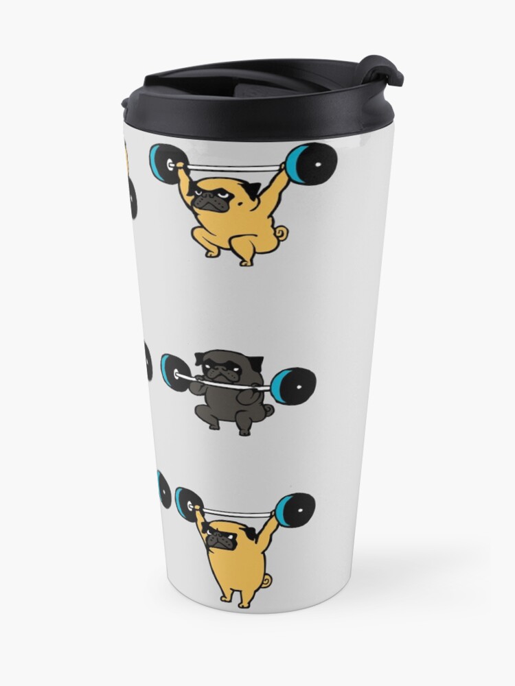 Alternate view of OLYMPIC LIFTING PUGS Travel Mug