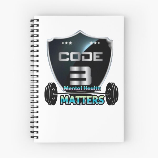 Item preview, Code 3 Mental Health Matters Logo designed and sold by Code3HF.