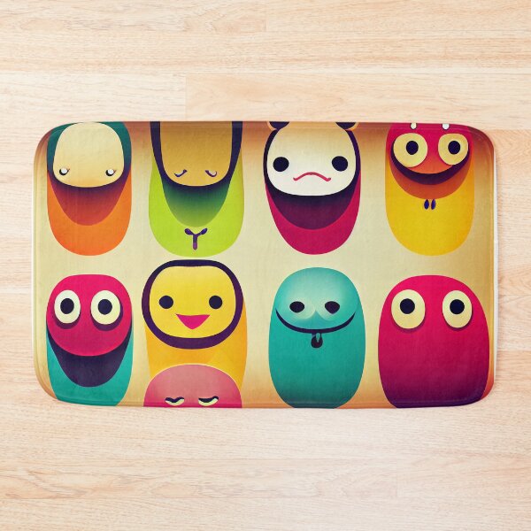 Item preview, Character emojis and emoticons - Created by Artificial Intelligence designed and sold by Created-by-AI.