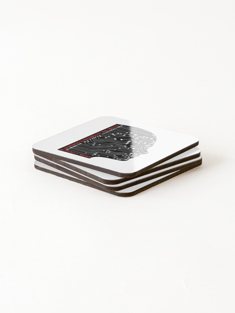 Thumbnail 4 of 5, Coasters (Set of 4), Algorithm  designed and sold by nerdpins.