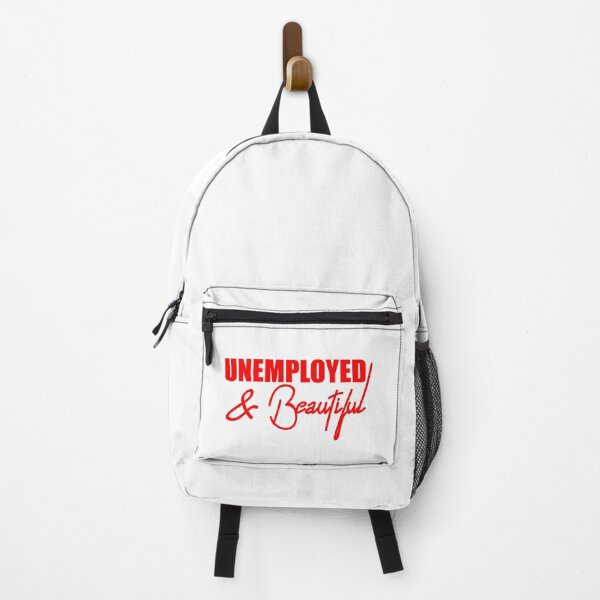 Item preview, Unemployed and Beautiful | Red | designed and sold by VimuDS.