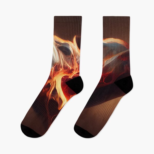 Item preview, Flaming Heart Art  /  Flame Heart Unwind Designs designed and sold by Unwind-Art-Work.