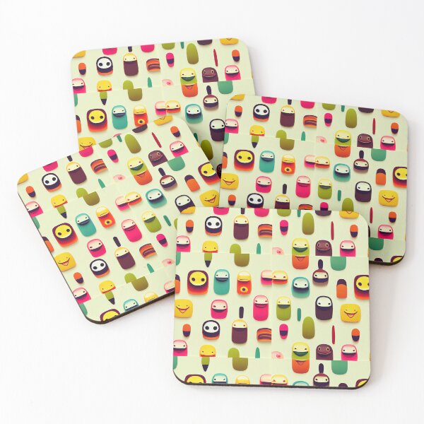 Item preview, Character emojis and emoticons - Created by Artificial Intelligence designed and sold by Created-by-AI.